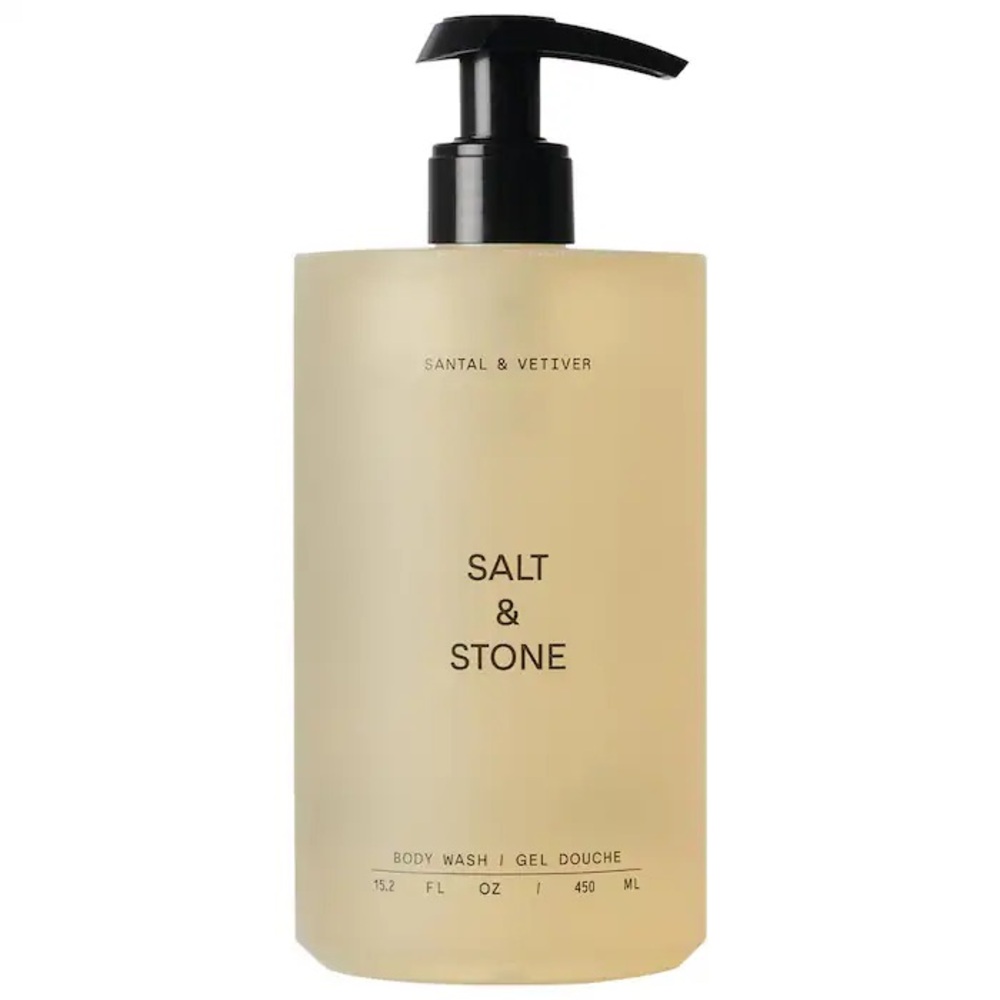 New Salt & Stone Santal & Vetiver Refillable Body Wash